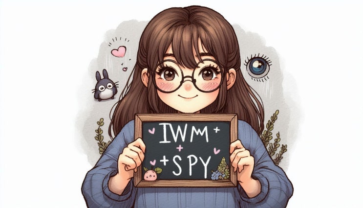  IWM(미국 소형주) + SPY + 환율 + 예금 분산 투자 (평균-분산 그래프 분석) [자산 배분 시즌 2]