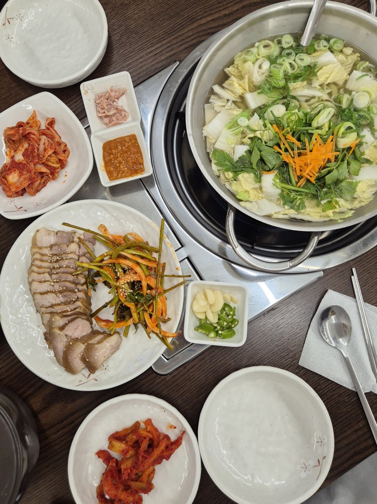  [광명 칼국수 맛집] '소소미전골칼국수보쌈' 광명사거리본점 | 무한리필 한방보쌈!