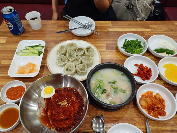  부산역 맛집 부산역 밀면 유명한 초량동 영동밀면&돼지국밥 초량동 점심추천 웨이팅맛집