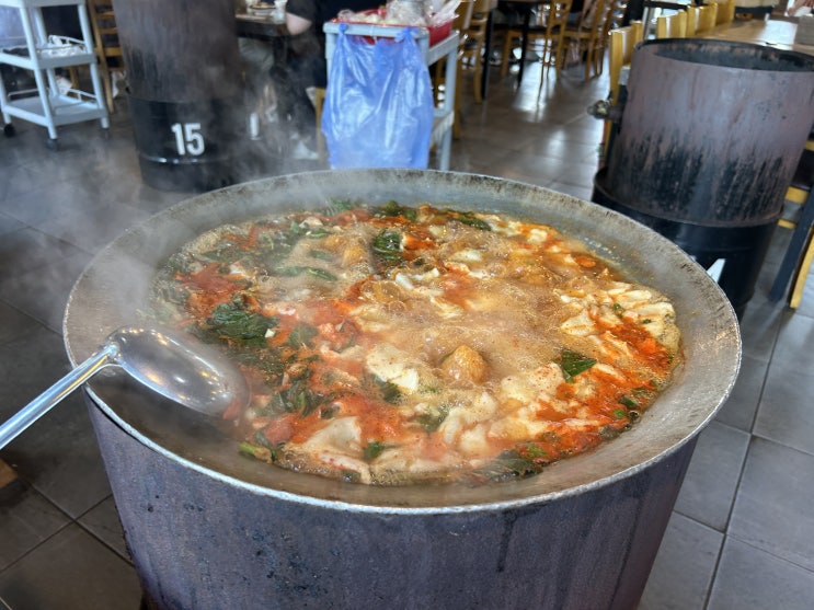  공주맛집 "솥뚜껑 매운탕"