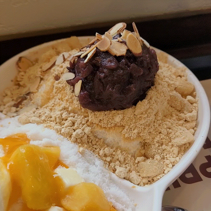  명일역맛집:[설빙 명일역사거리점]후기/ 반반빙수 맛있어요!