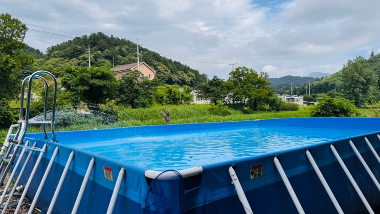  가평 바베큐장 추천 세라핌글램핑 여름 수영장 오픈