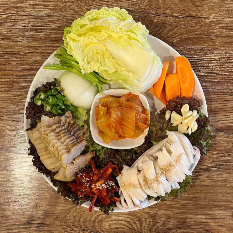  정갈한 삼합 한상차림 우장산역 맛집 남도술상