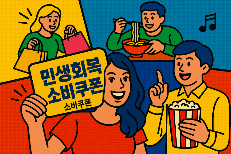  민생회복소비쿠폰 사용방법 및 사용처 알아보기