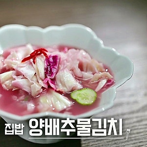 알토란 양배추물김치 담그는법 담기 레시피 요리