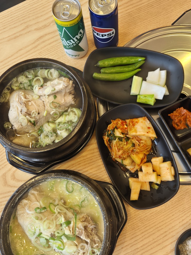  [광명사거리 삼계탕 맛집] '더 건강한 닭곰탕' |  광명시장 가족식사장소로 제격!