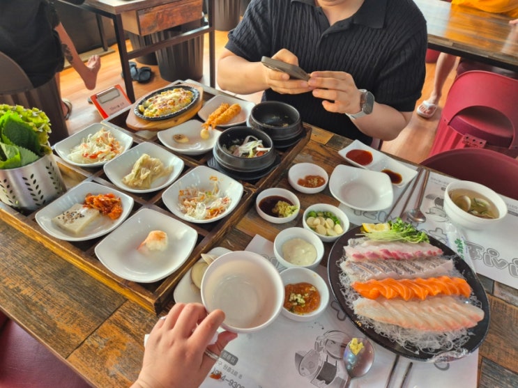  고양 원흥 맛집 싱싱회수산시장 모듬회세트