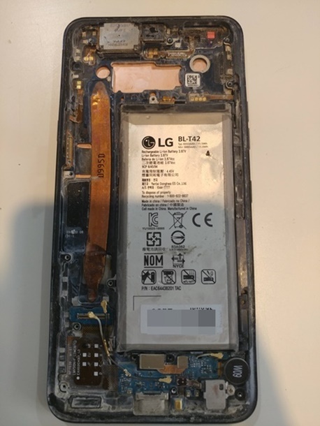  침수고장폰 데이터복구 LG V50S 성공했습니다.