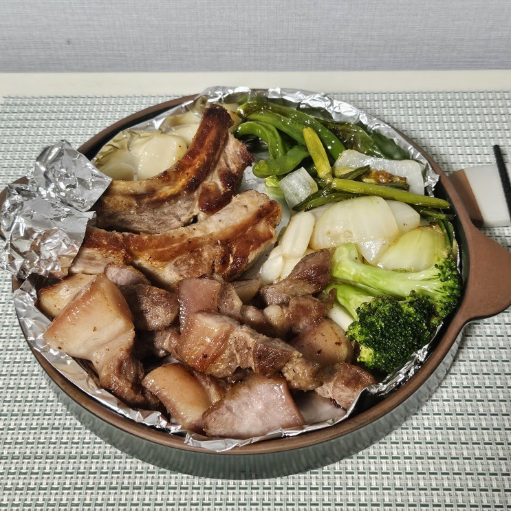  숙성고기 맛집 솔트에이징 한돈꼬들살 캠핑고기추천