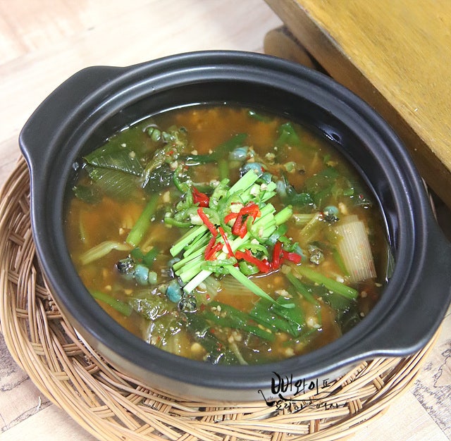 몸보신이 따로 없어요 다슬기(올갱이) 해장국 끓이는 법, 고디탕