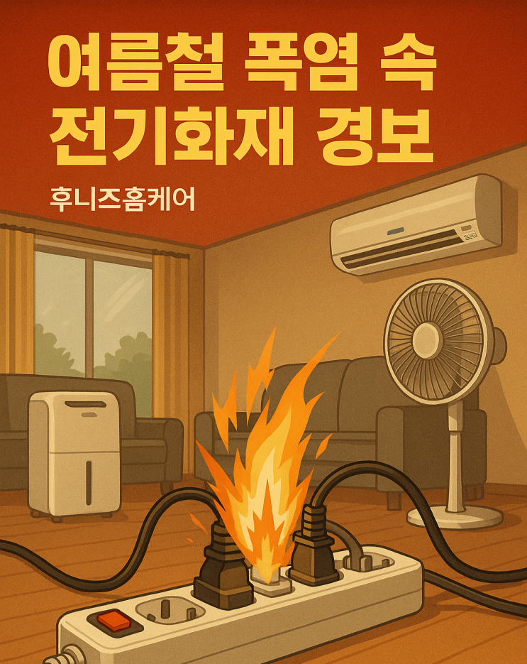  창원에어컨청소 화재 위험 주의 에어컨 안전하고 건강하게 사용하는 방법