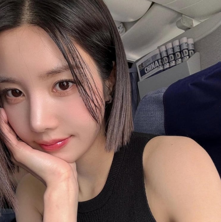  앞머리 없는 칼단발 고민? 권은비 여름 헤어스타일 짧은 태슬컷