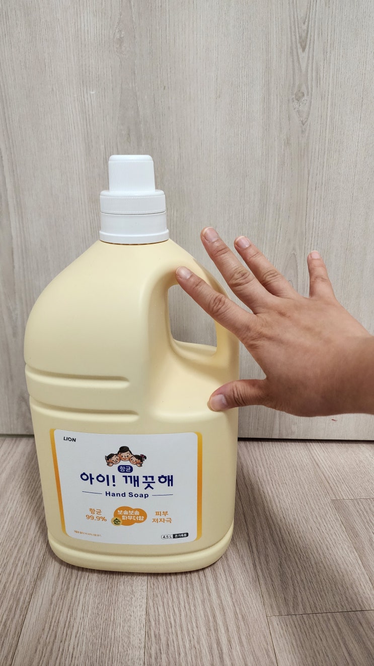  세균 걱정 바이바이!아이깨끗해 핸드워시 대용량 솔직 후기 (by 쿠팡)