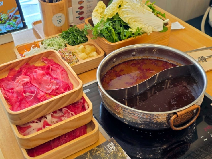  고잔동 안산 샤브샤브 샤브올데이 가격 주차 웨이팅 없는 평일 점심 후기