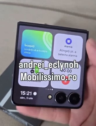 갤럭시 Z 플립 7 커버 화면, 영상으로 보니 진짜 예쁘다!
