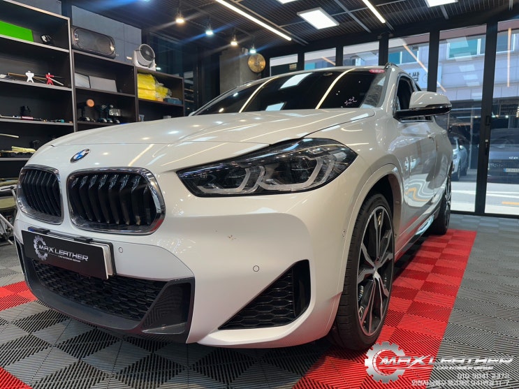  남동구 BMW X2 핸들까짐 / 시트주름 / 도어트림 손상 복원 진행