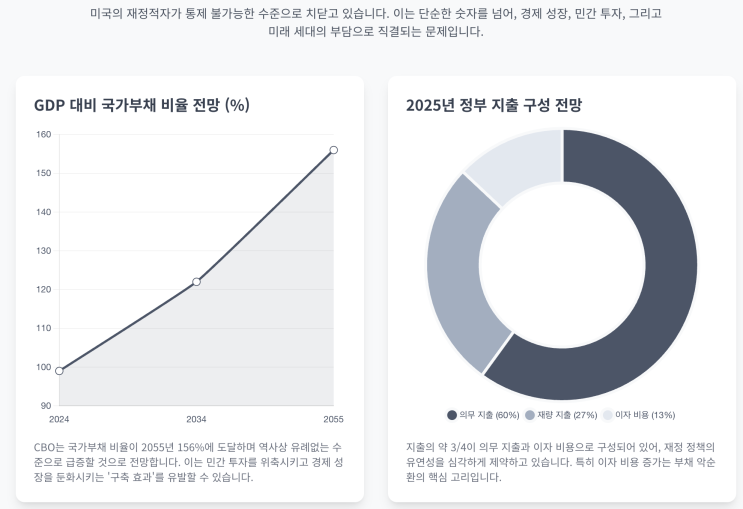  미국 재정적자와 지니어스법 분석 보고서