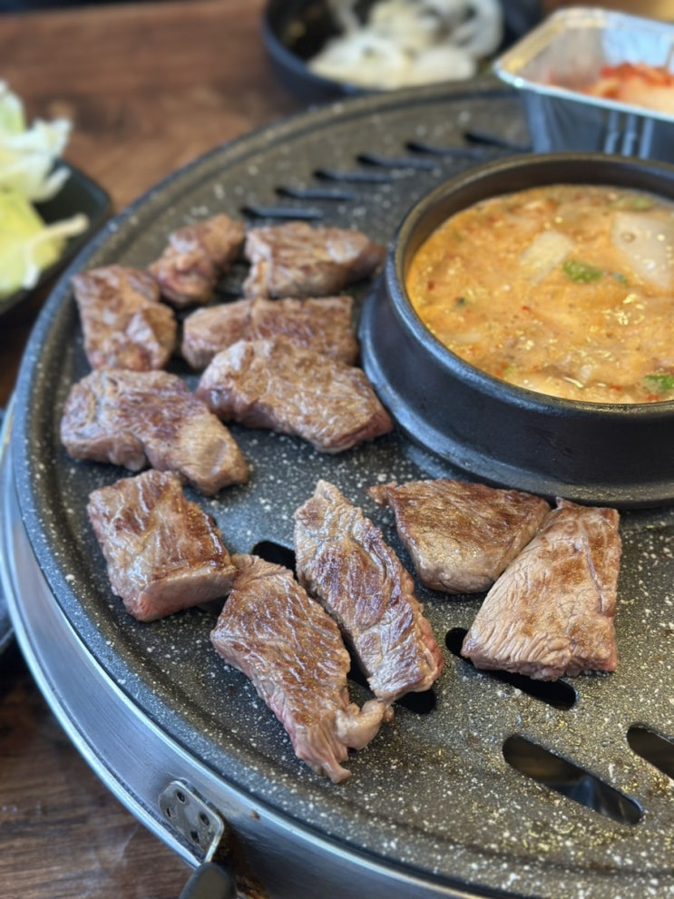  [영등포] 신길역 찐맛집 해바라기 정육식당 소 반 마리 후기