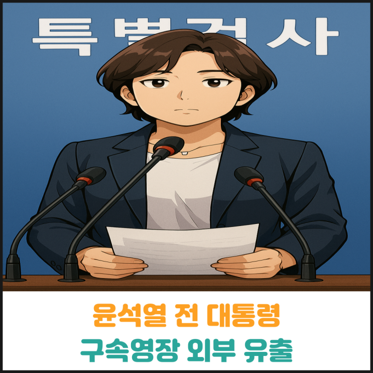 윤석열 전 대통령 구속영장 외부 유출, 조은석 특검팀 강경 대응 방침 윤석열 전 대통령 구속영장 외부 유출, 조은석 특검팀 강경 대응 방침