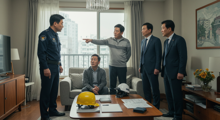 그냥 씽크대만 바꾸려 했는데… 이웃이 경찰을 불렀습니다. 아파트인테리어 공사 전 꼭 알아야 할 알림과 행위허가 절차