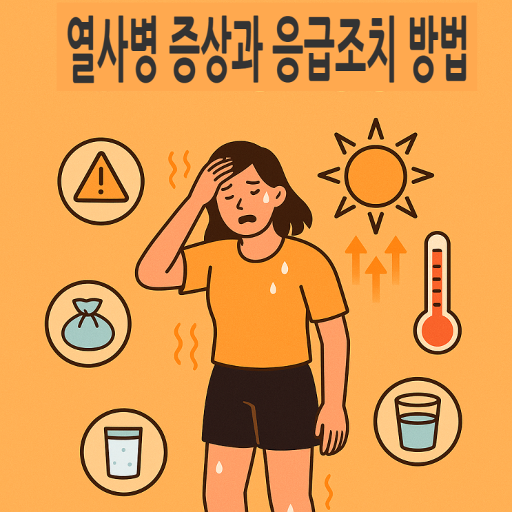 열사병 증상과 응급조치 방법, <b>폭염경보</b>시 온열질환 예방과... 
