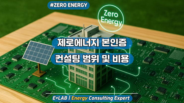  제로에너지 건축물 본인증 - 컨설팅 범위 및 비용
