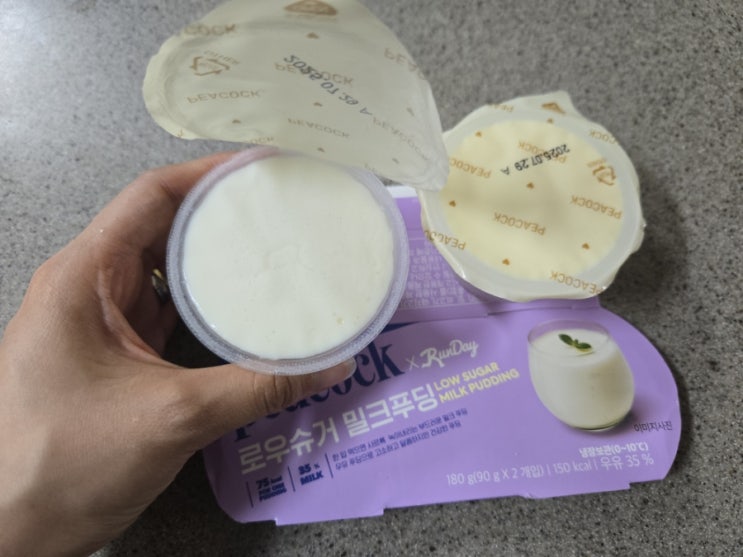  달지않아 좋은 저당 피코크 밀크푸딩 칼로리