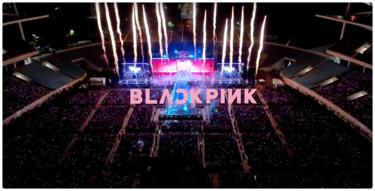 <b>블랙핑크 신곡</b> '<b>뛰어</b>' 공개, 데드라인 월드투어 고양 콘서트 현장