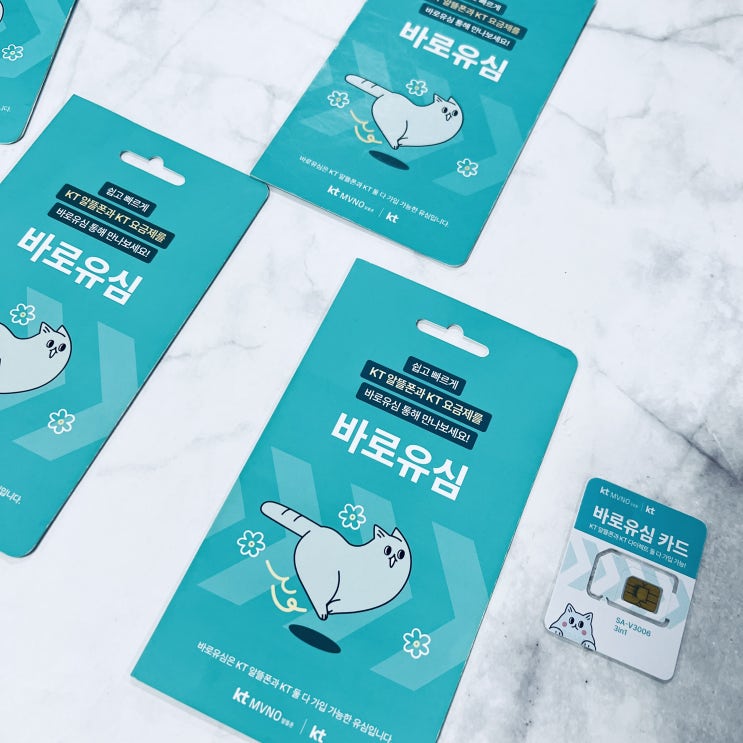  KT선불유심요금제 종류 및 개통순서정리