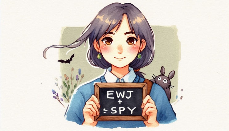  EWJ (일본 대형주 ETF) + SPY + 환율 + 예금 분산 투자 (평균-분산 그래프 분석) [자산 배분 시즌 2]