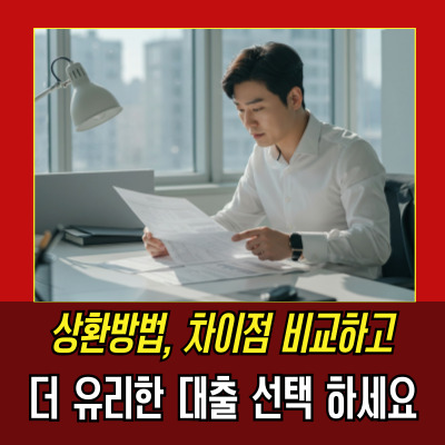  마이너스통장상환방법 vs 일반대출, 무엇이 더 유리할까?