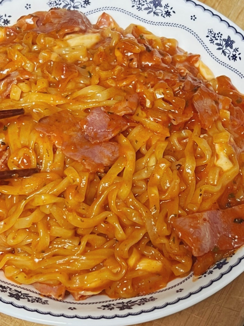 놀쭈표) 까르보나라 불닭볶음면 맛있게 먹는 방법!찐-강추!