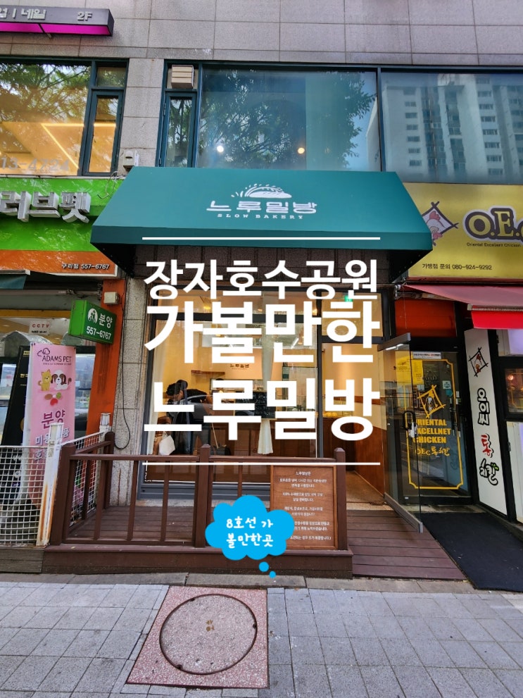  구리 빵집 건강한빵 치아바타 느루밀방 장자호수공원점
