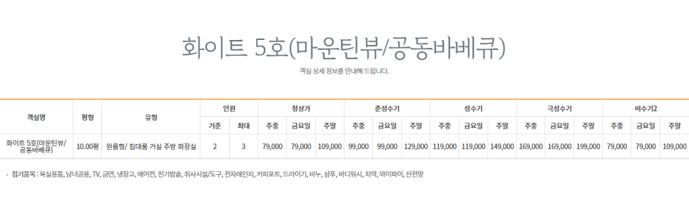 하얀언덕펜션 사진 3