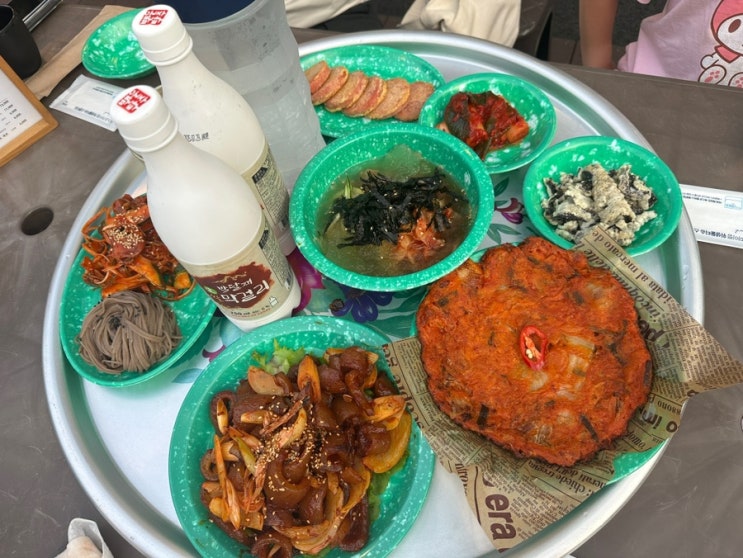  총총) 맛있고 구성이 좋은 반 상? 리솜 포레스트 ‘새참반상’