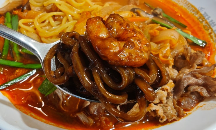 용인 수지 맛집 '짬뽕관' 해물쟁반짜장×차돌짬뽕 후기 수지구청역 찐맛집! (아쉬운 점)