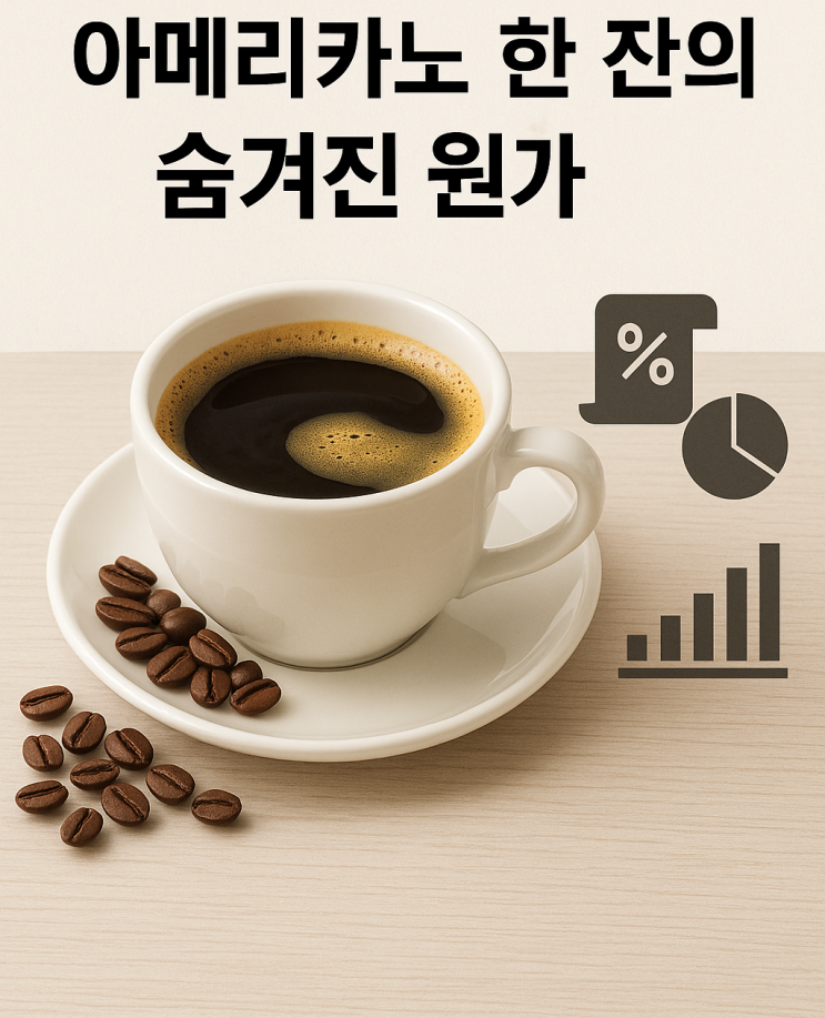  커피 창업 성공의 핵심! 아메리카노 한 잔의 숨겨진 원가 구조 분석