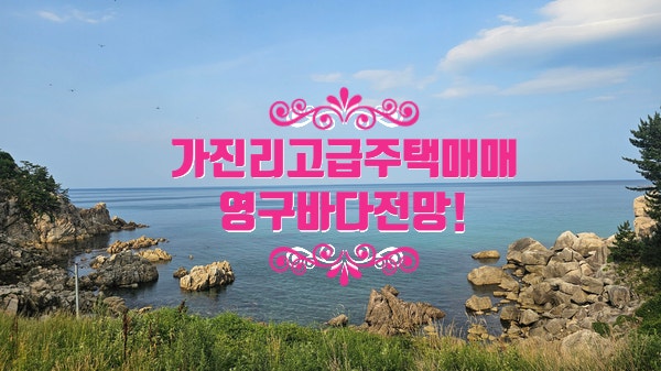 #고성가진리고급주택매매 #죽왕면가진리고급주택매매 #고성단독주택매매 #강원도고성고급....