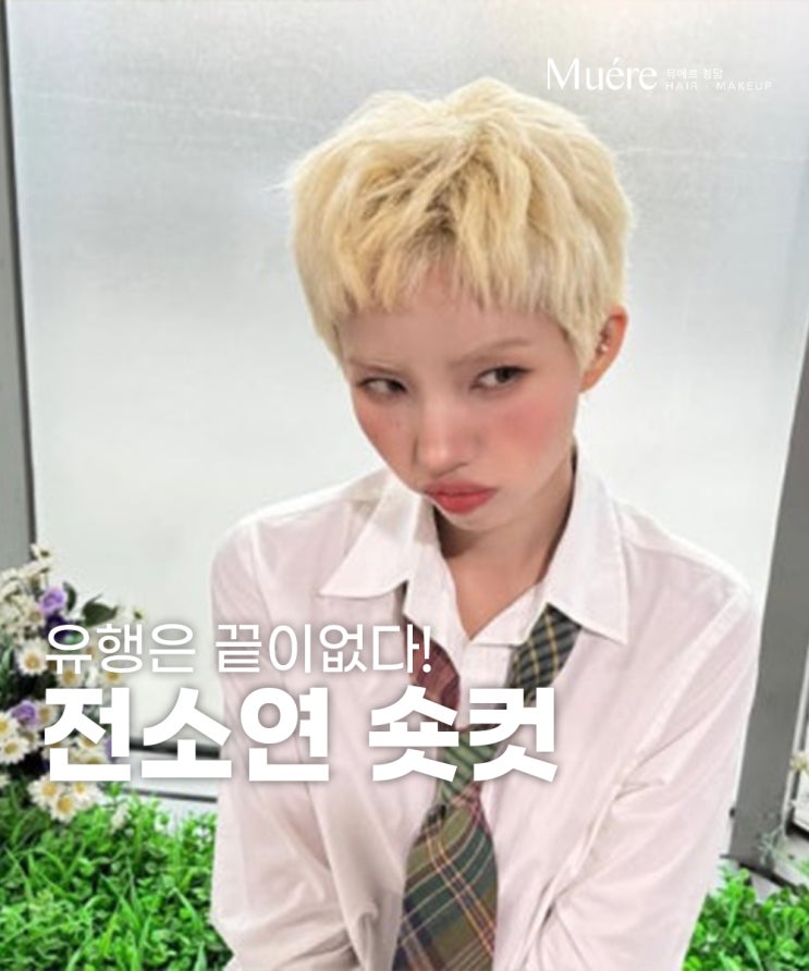  픽시컷이 대세! 도산공원 미용실에서 뮤에르청담과 함께