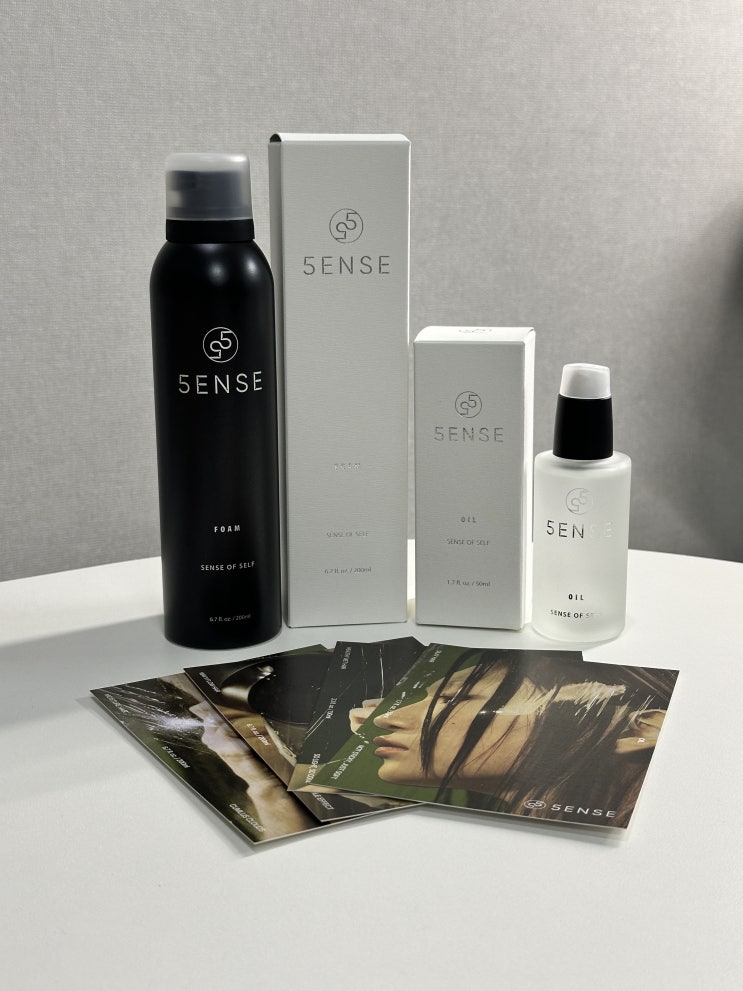  올리브영 추천! 5ENSE 헤어 폼 FOAM & 헤어 오일로 찰랑이는 머릿결 완성!