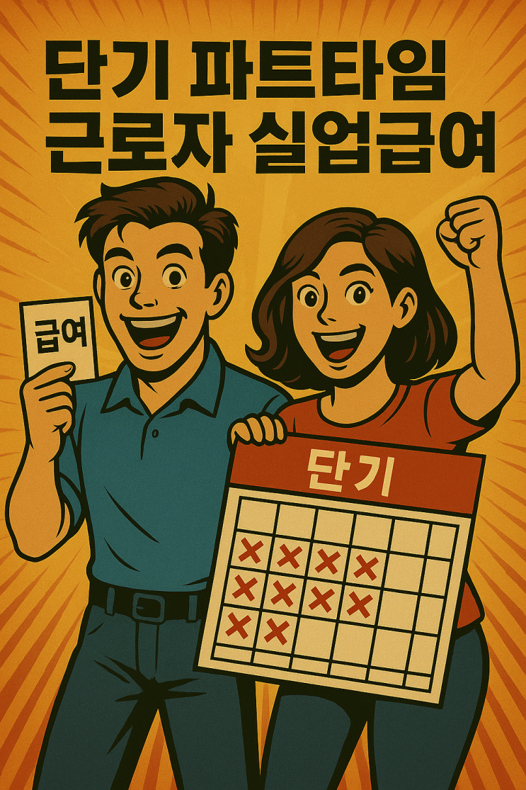  단기알바도 실업급여 받는 시대!초단기 근로자·알바생을 위한 실업급여 완벽 가이드