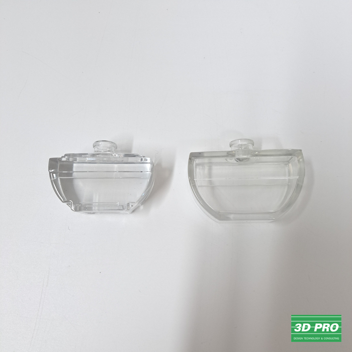  투명 플라스틱 미니용기 3D프린팅 출력제작
