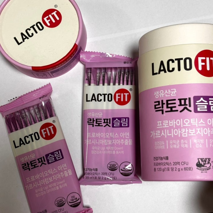  락토핏 슬림_체중 감량에 효과적인 다이어트 유산균 내돈내산 리뷰