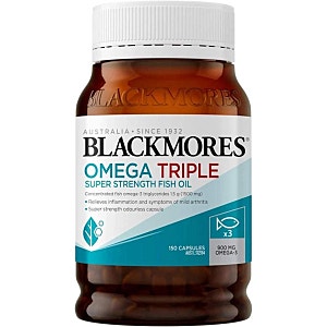 [말레이시아 구매대행] 블랙모어스 오메가3 트리플 150캡슐 3배함량 Blackmores Omega Triple
