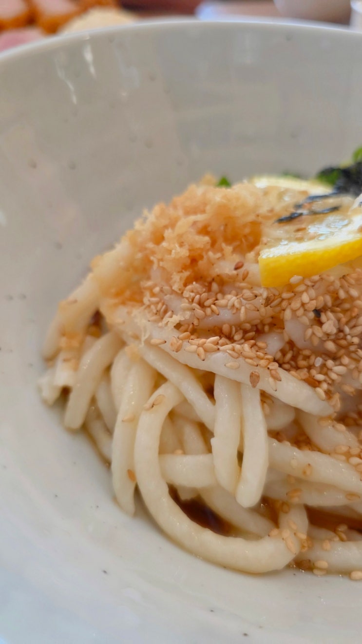  동백호수공원 근처 숨은 우동 카츠 맛집 하츠네