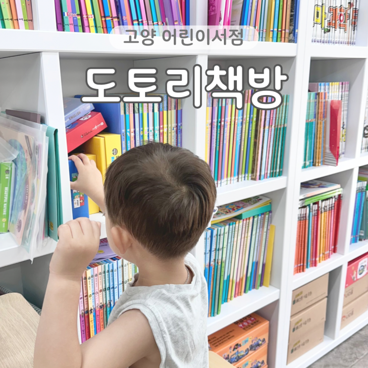  고양 어린이서점 도토리책방 다양한 유아전집을 볼 수 있는 곳