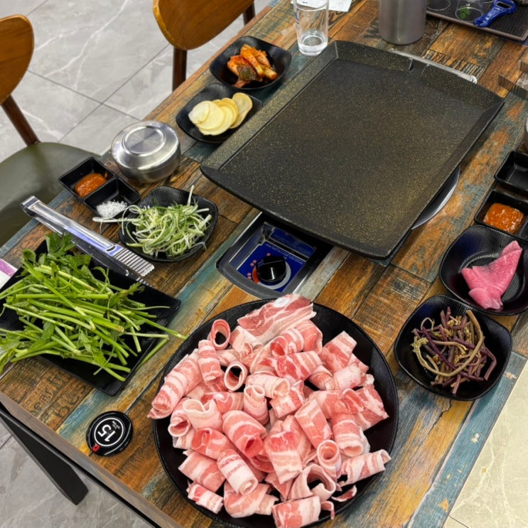  광주 가성비 맛집 수완지구 대패삼겹살 맛집 일품대패 수완점