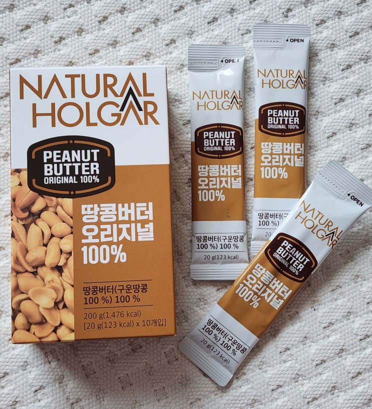  네츄럴올가 무첨가 땅콩버터로 만든, 땅콩버터다이어트 스무디