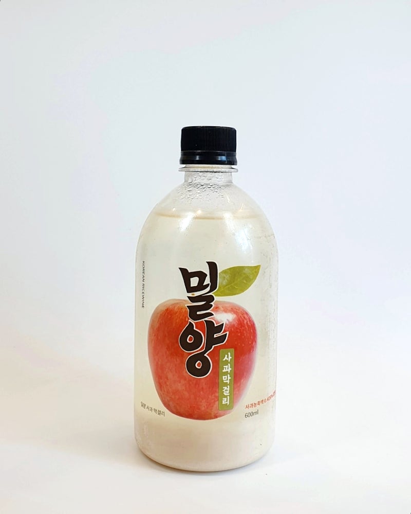 밀양 얼음골 사과로 빚은 밀양클래식술도가의 사과 막걸리, '밀양 사과 막걸리(Miryang Apple Makg....