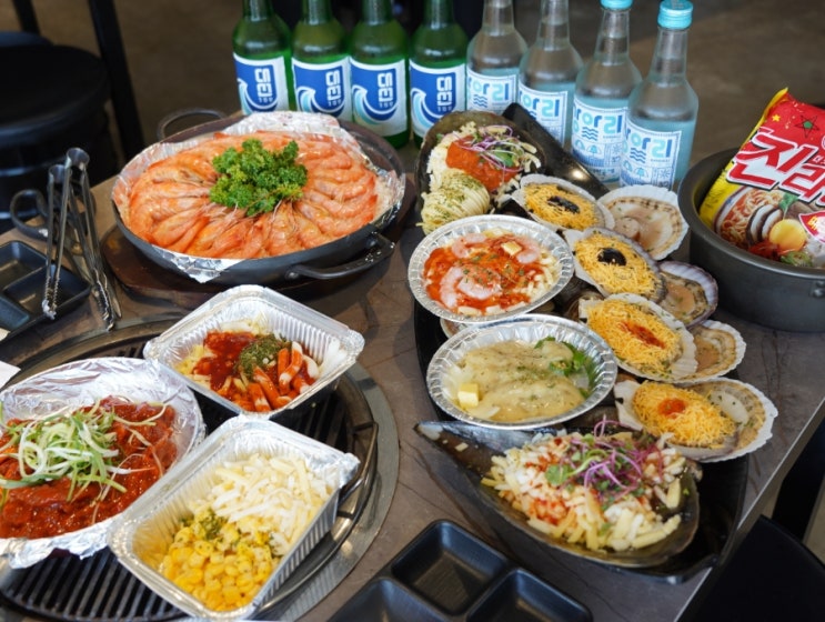  광안리 조개구이 무한리필 많이줘서 망할까봐 걱정되는 조개남바완
